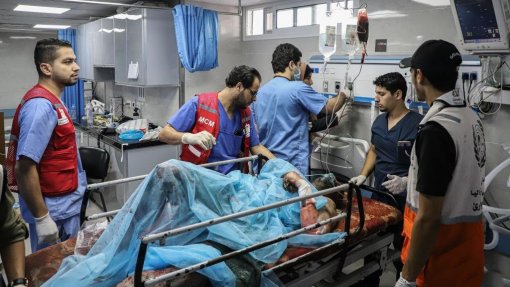 Israel: OMS diz que perdeu comunicação com o Hospital Al-Shifa