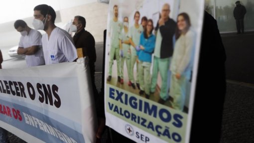 Sindicato dos Enfermeiros Portugueses marca greve para 15 de março