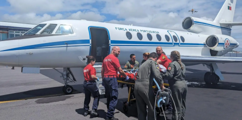 Força Aérea transportou dois bebés do hospital de Ponta Delgada para Lisboa