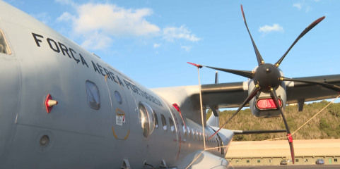 Força Aérea transporta posto médico avançado da Cruz Vermelha para a ilha de São Miguel