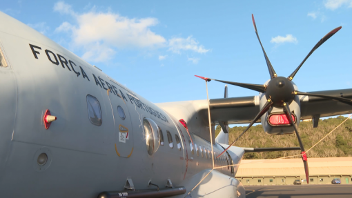 Força Aérea transporta posto médico avançado da Cruz Vermelha para a ilha de São Miguel