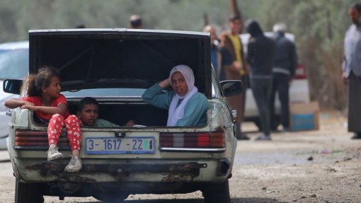 Médio Oriente: Israel força deslocamento de mais de 1.500 palestinianos do norte da Faixa de Gaza