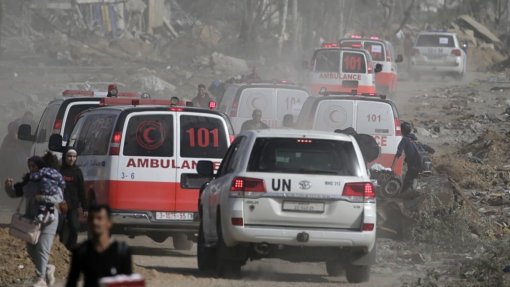 Médio Oriente: Crescente Vermelho preparado para enviar ajuda humanitária para Gaza