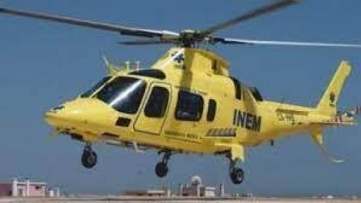Incêndio em oficina em Grândola provoca um ferido grave helitransportado para Lisboa