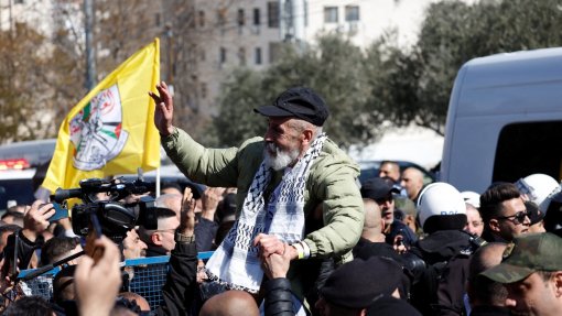 Médio Oriente: Quatro dos 9 palestinianos libertados em Ramallah hospitalizados