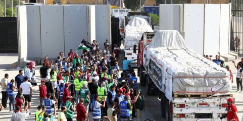 Médio Oriente: ONU recolheu e começou a distribuir 90 camiões de ajuda humanitária em Gaza