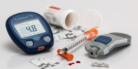 Ismaili Imamat doa material oftalmológico a associação de diabetes