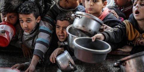 Médio Oriente: &quot;Pior cenário de fome está a desenrolar-se em Gaza&quot; - relatório