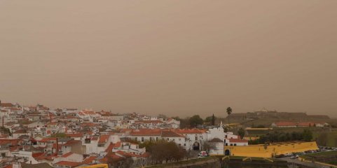 Nova massa de poeiras do Norte de África atinge Portugal na quinta-feira