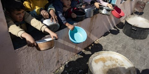 Médio Oriente: Mais cinco mortes por desnutrição em Gaza, incluindo uma criança de 4 anos