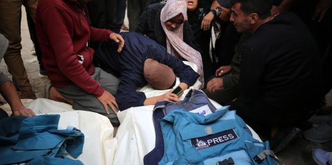 Médio Oriente: Pelo menos 20 mortos em ataque a hospital em Gaza, incluindo cinco jornalistas