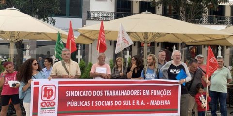 Greve da função pública com adesão de 43,5% no serviço de saúde da Madeira