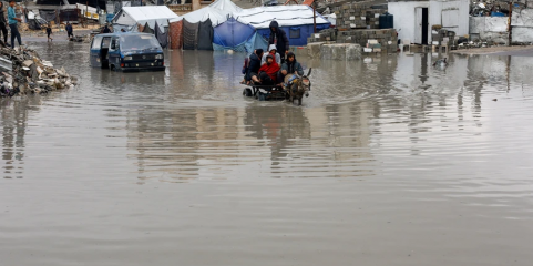 Unicef preocupada com possível crise de saúde pública em Gaza devido a mau tempo
