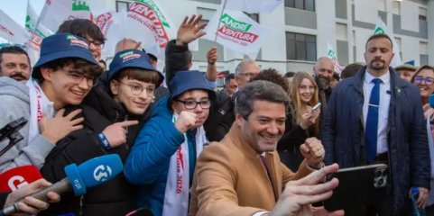 Presidenciais: Ventura diz que Montenegro é “o maior sem noção do país”