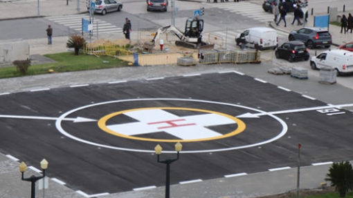 Heliporto do Hospital de Santa Maria ultrapassou as 200 aterragens em dez meses