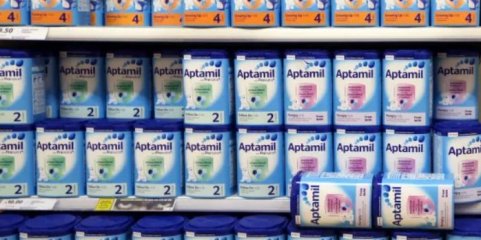 Danone recolhe cinco lotes de leite infantil Aptamil em Portugal por "prevenção"