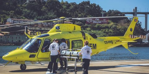 Novos helicópteros do INEM acionados 446 vezes e com disponibilidade operacional de 93%