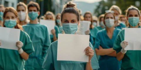 Greve de enfermeiros com 71,5% de adesão e apenas urgências asseguradas