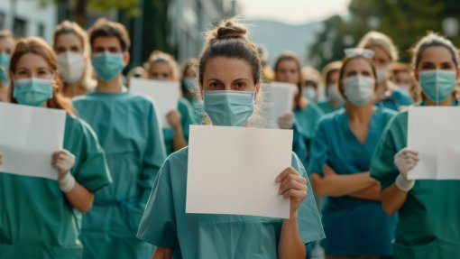 Greve de enfermeiros com 71,5% de adesão e apenas urgências asseguradas