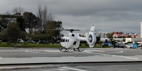 Helicópteros da Gulf Med atingiram hoje mil horas de voo ao serviço do INEM