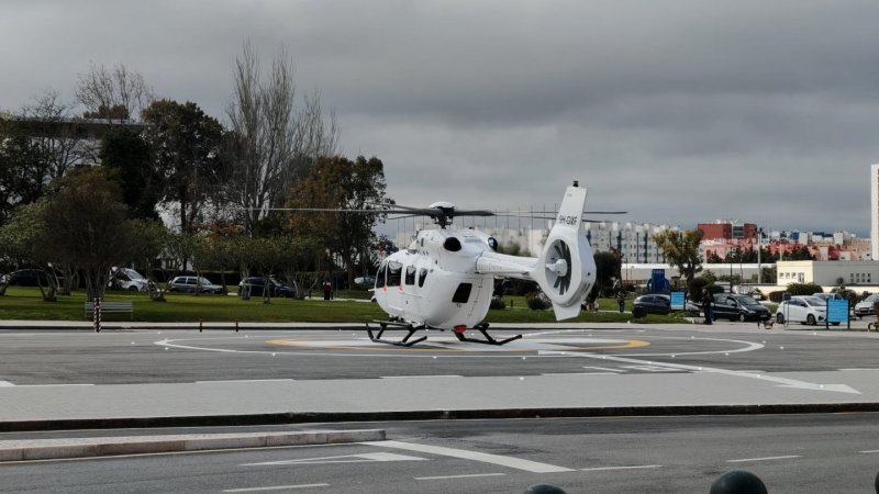 Helicópteros da Gulf Med atingiram hoje mil horas de voo ao serviço do INEM
