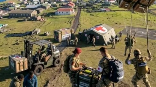Hantavírus: Médicos britânicos enviados de paraquedas para ilha Tristão da Cunha