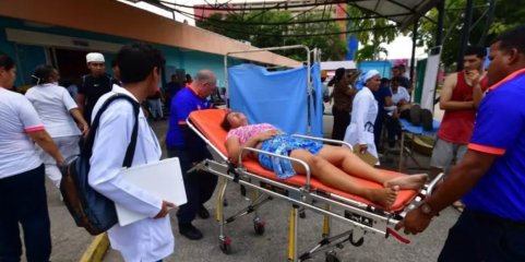 Venezuela/Sismo: ONU instalou três hospitais de campanha em La Guaria