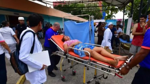 Venezuela/Sismo: ONU instalou três hospitais de campanha em La Guaria