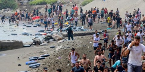 Mais de 40.000 pessoas entraram ilegalmente em Ceuta desde quinta-feira