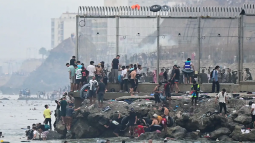 Ceuta estima entrada de 60 mil pessoas e diz que há 34 mortos