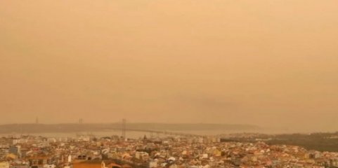 DGS alerta para má qualidade do ar no fim de semana devido a poeiras do Norte de África