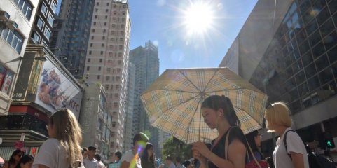 Hong Kong promete rever alerta de stress térmico após recorde de temperatura