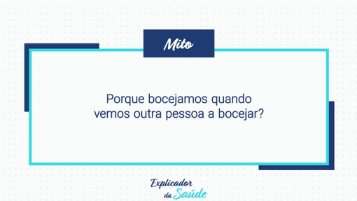 Porque é que bocejamos quando vemos outra pessoa a bocejar?