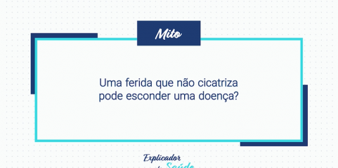 Uma ferida que não cicatriza pode esconder uma doença?