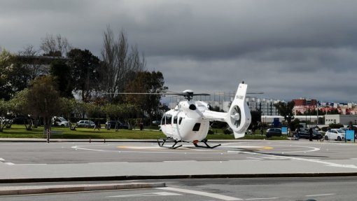 Motociclista helitransportado para Lisboa após despiste em Fronteira