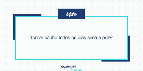 Tomar banho todos os dias seca a pele?
