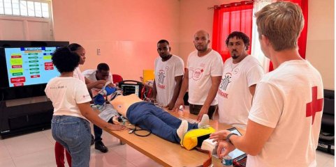 Cruz Vermelha Portuguesa reforça emergência pré-hospitalar em Cabo Verde