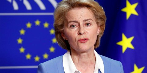 Von der Leyen deseja rápida recuperação ao Papa Leão XIV